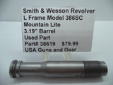38619 Smith & Wesson L Frame Model 386SC 3.19" Barrel Used .357 Magnum
