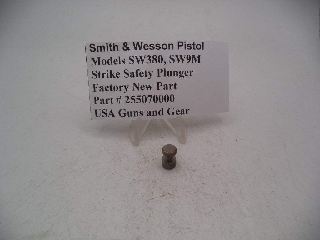 255070000 Smith & Wesson Pistol Model SW380, SW9M Strike Safety Plunger New