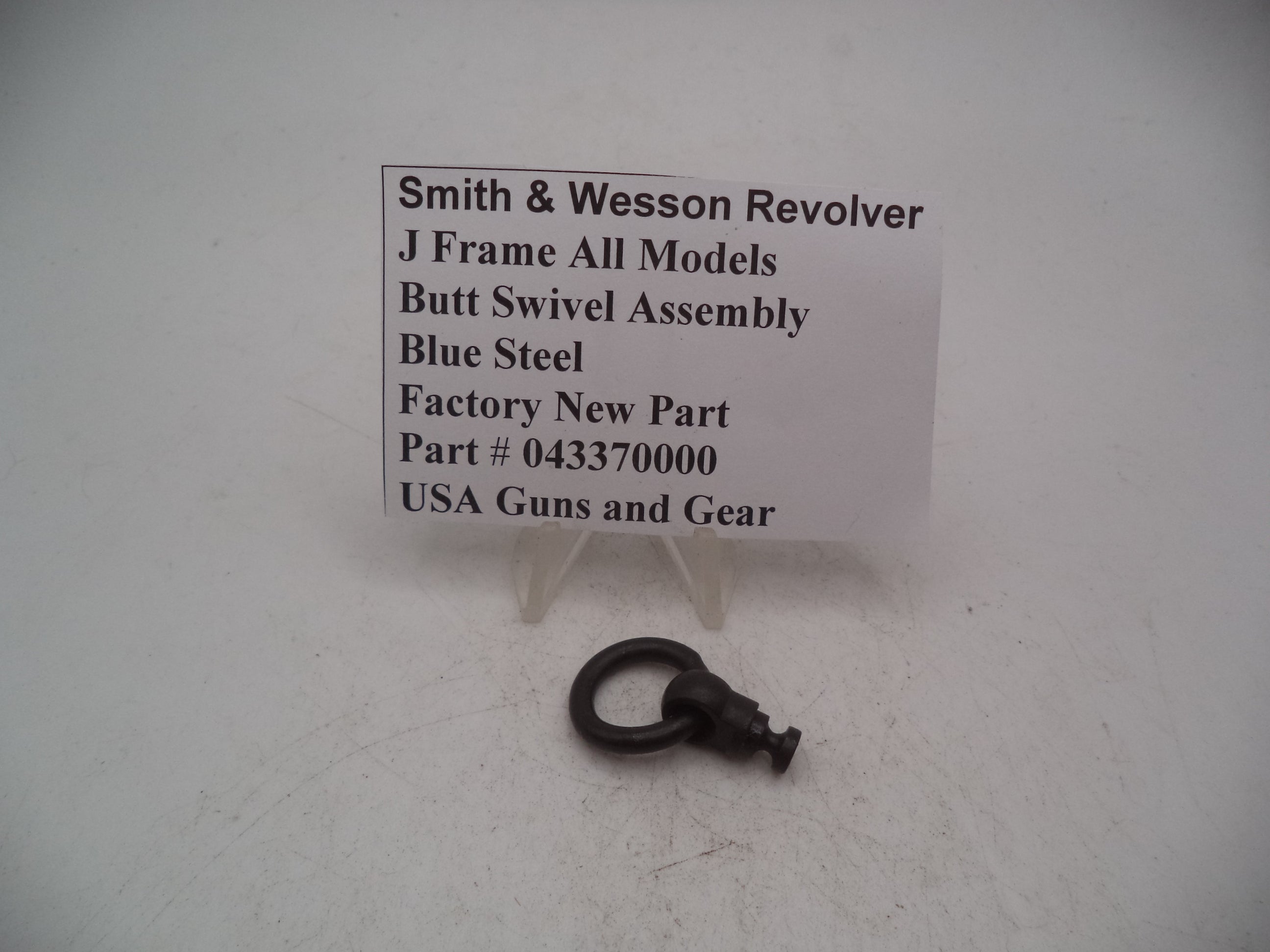 Smith & Wesson J Frame Revolver Butt Swivel Assembly Factory New Part 043370000