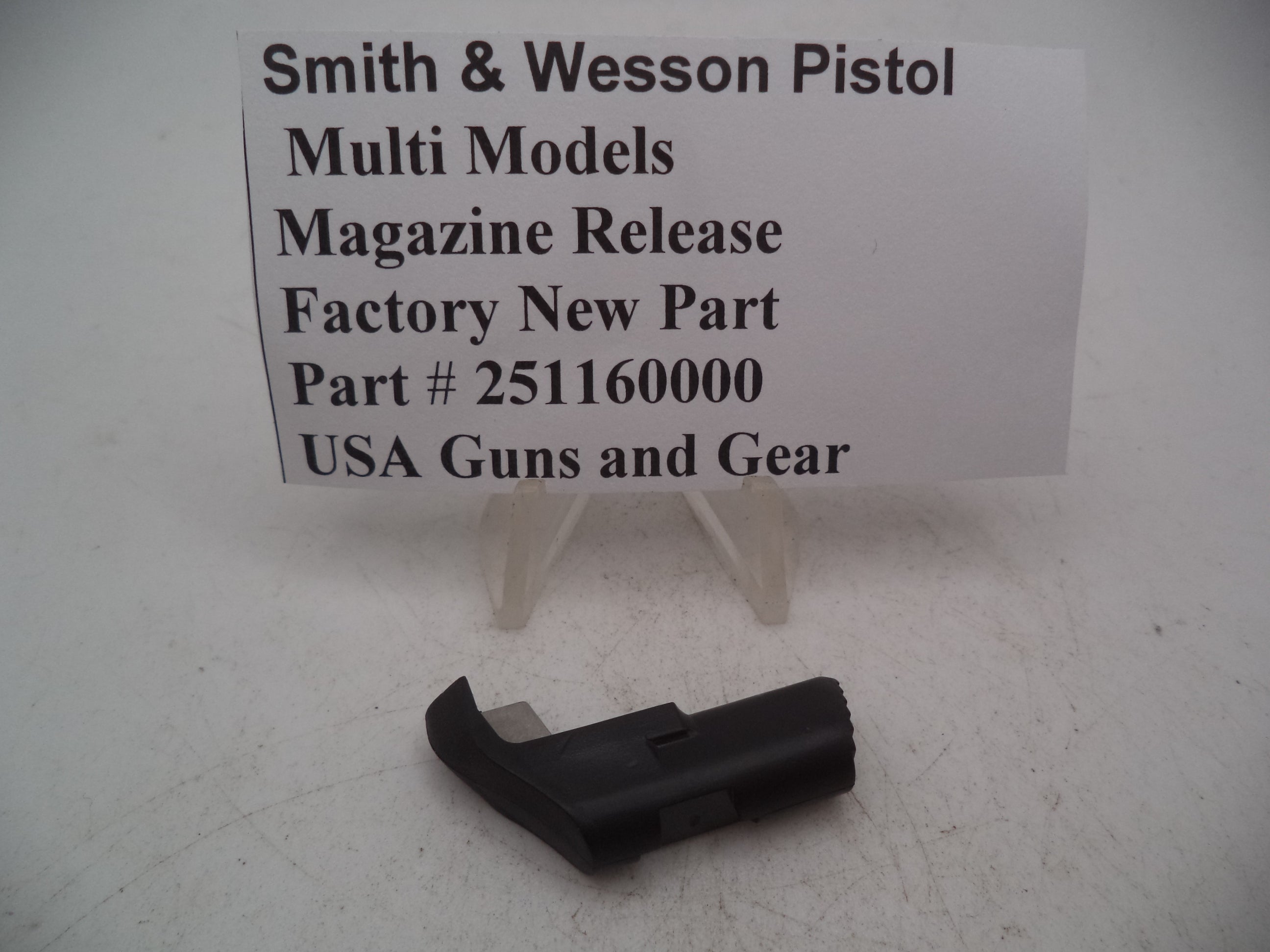 251160000 S&W Models Magazine Release SW40C E F G GP P V VE