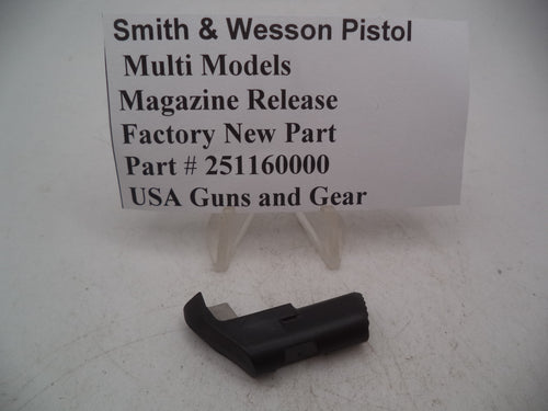 251160000 S&W Models Magazine Release SW40C E F G GP P V VE