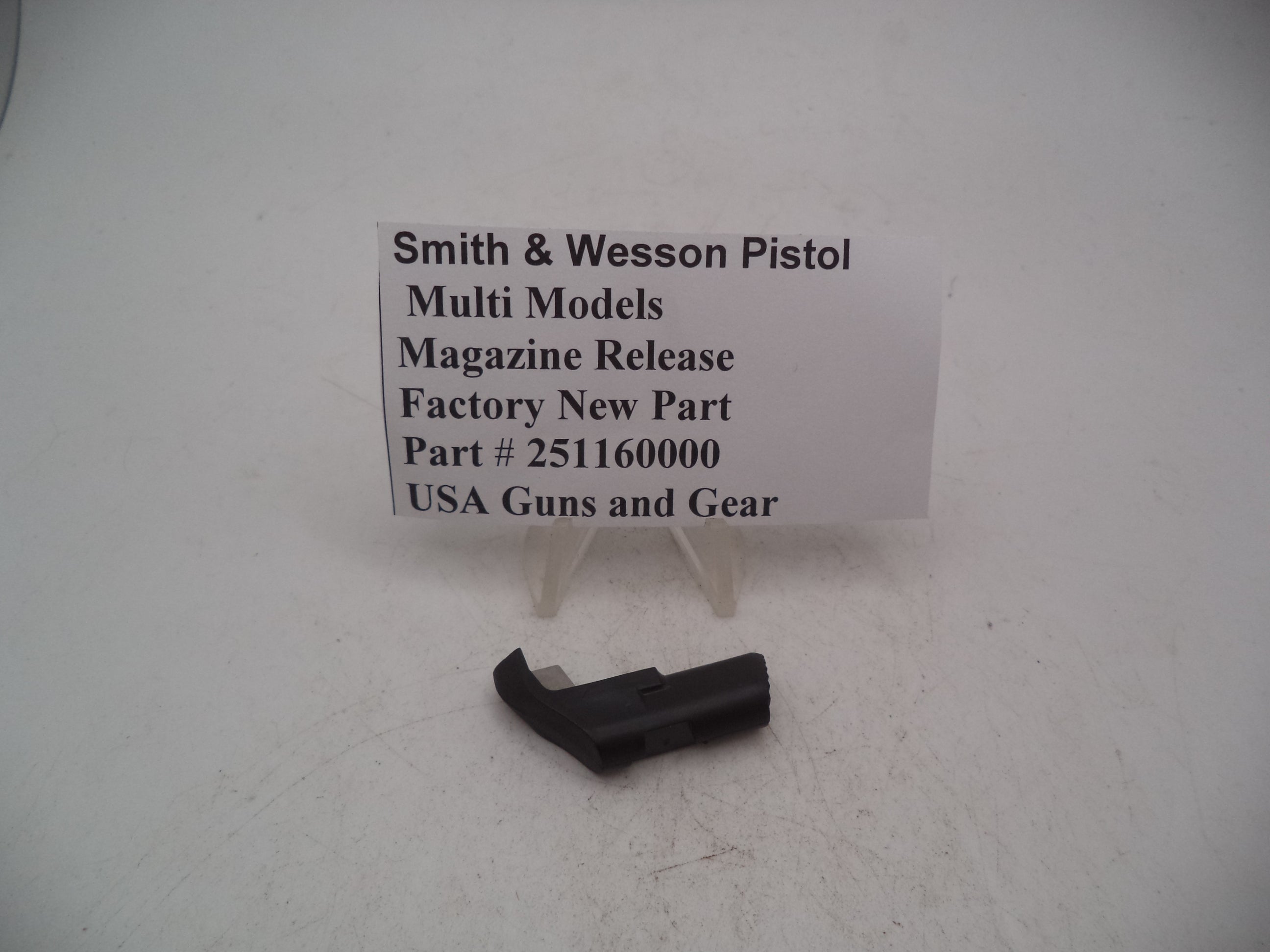 251160000 S&W Models Magazine Release SW40C E F G GP P V VE