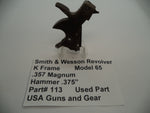 113 Smith & Wesson K Frame Model 65 Hammer .357 Magnum Used Part