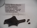 JB3003A Smith & Wesson J Frame Model 30 Side Plate & Screws Used .32 S&W Long