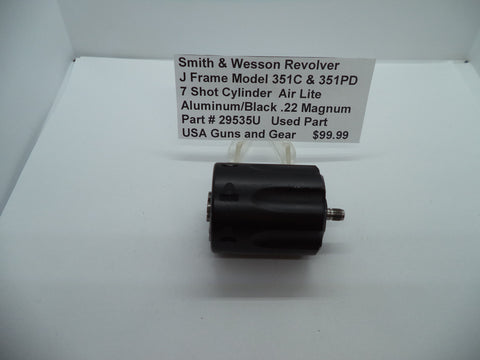 29535U Smith & Wesson J Frame Model 351C & 351PD Air Lite Cylinder .22 Magnum