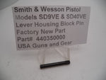 440350000 Smith & Wesson Pistol Models SD9VE & SD40VE Lever Housing Block Pin