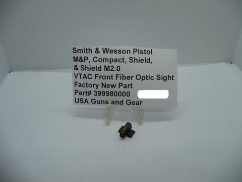 399980000 Smith & Wesson Pistol M&P Series VTAC Front Fiber Optic Sight New