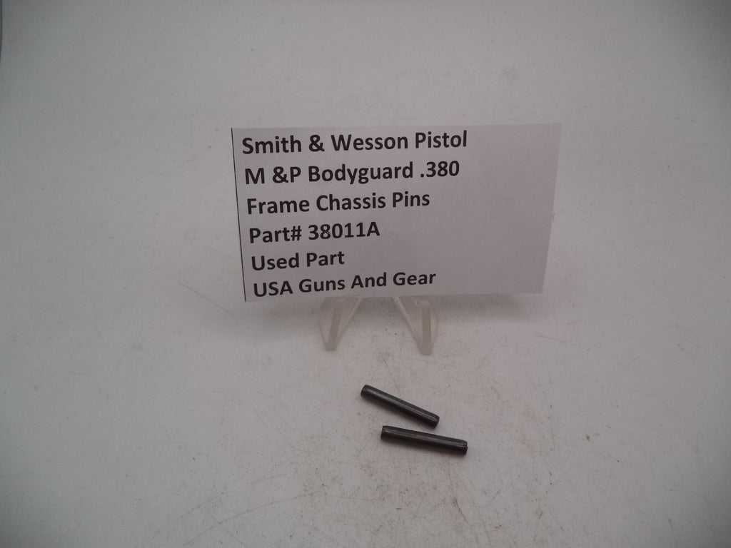 Smith & Wesson Pistol M&P Bodyguard .380 Frame Chassis Pins Used Part 38011A