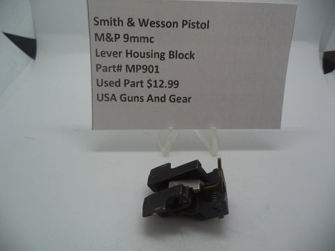 MP901 Smith & Wesson Pistol M&P Lever Housing Block Used Part 9mmc S&W