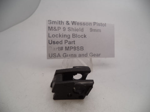MP9SB Smith & Wesson Pistol M&P 9 Shield Locking Block  9mm  Used Part