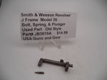 JB3010A Smith & Wesson J Frame Model 30 Bolt, Spring, & Plunger Old Style  Used