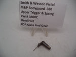 3808C Smith & Wesson Pistol M&P Bodyguard .380 Upper Trigger & Spring Used Part