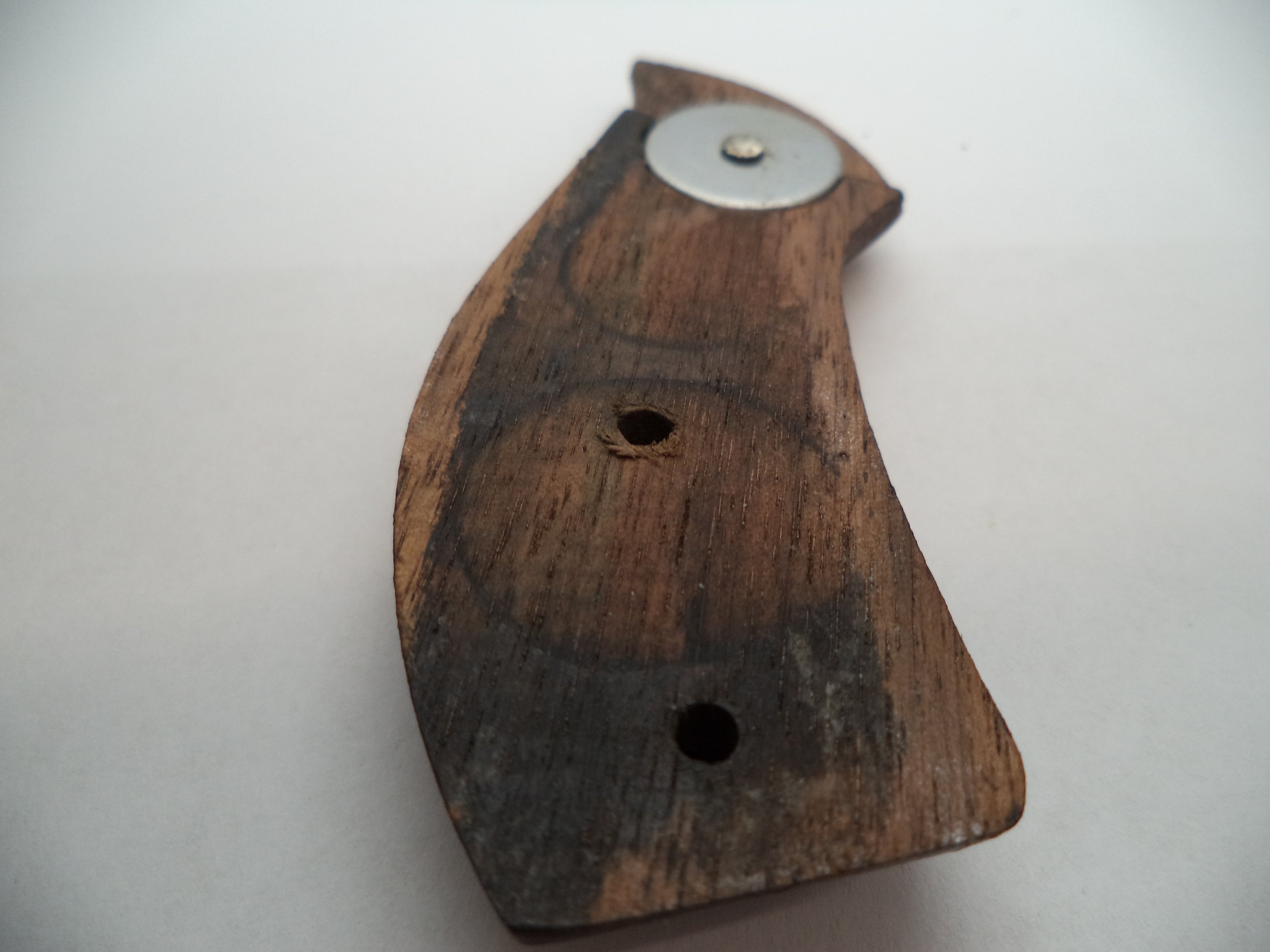 J5 Smith & Wesson J Frame Round Butts Left Side Panel Only Wood Used Part