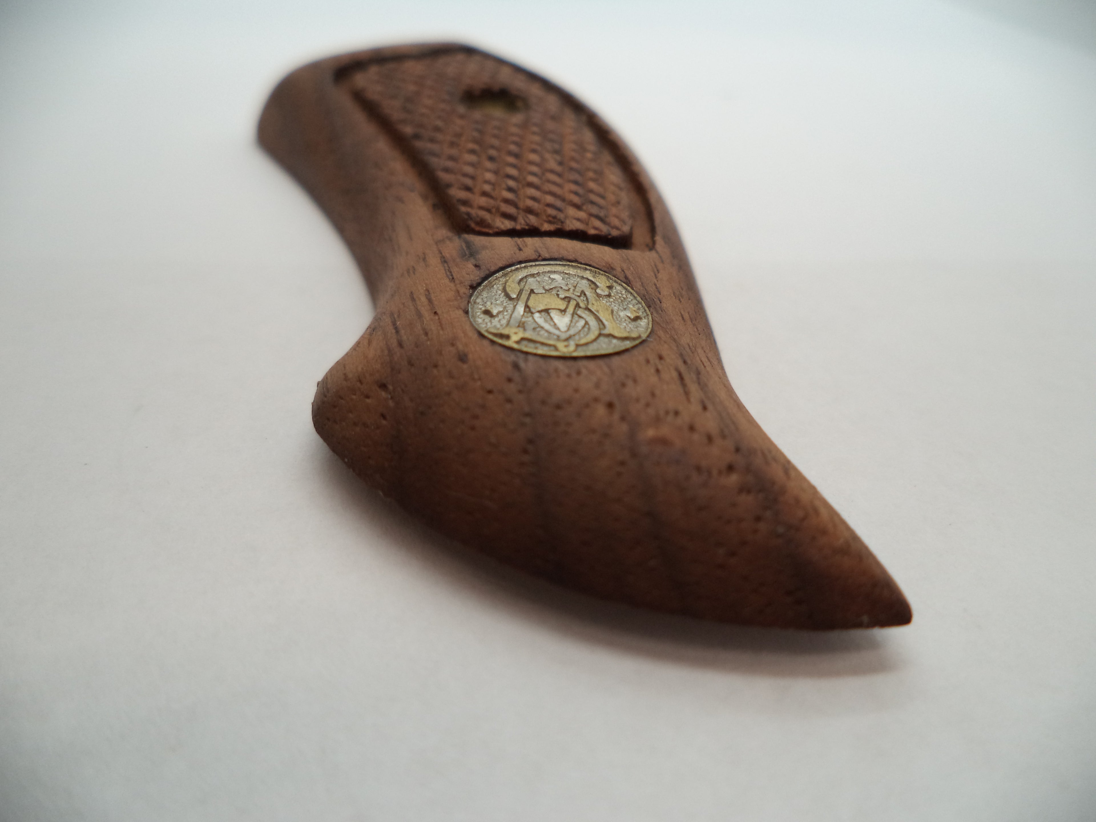 J6 Smith & Wesson J Frame Butts Wood Left Side Panel Only Used Part