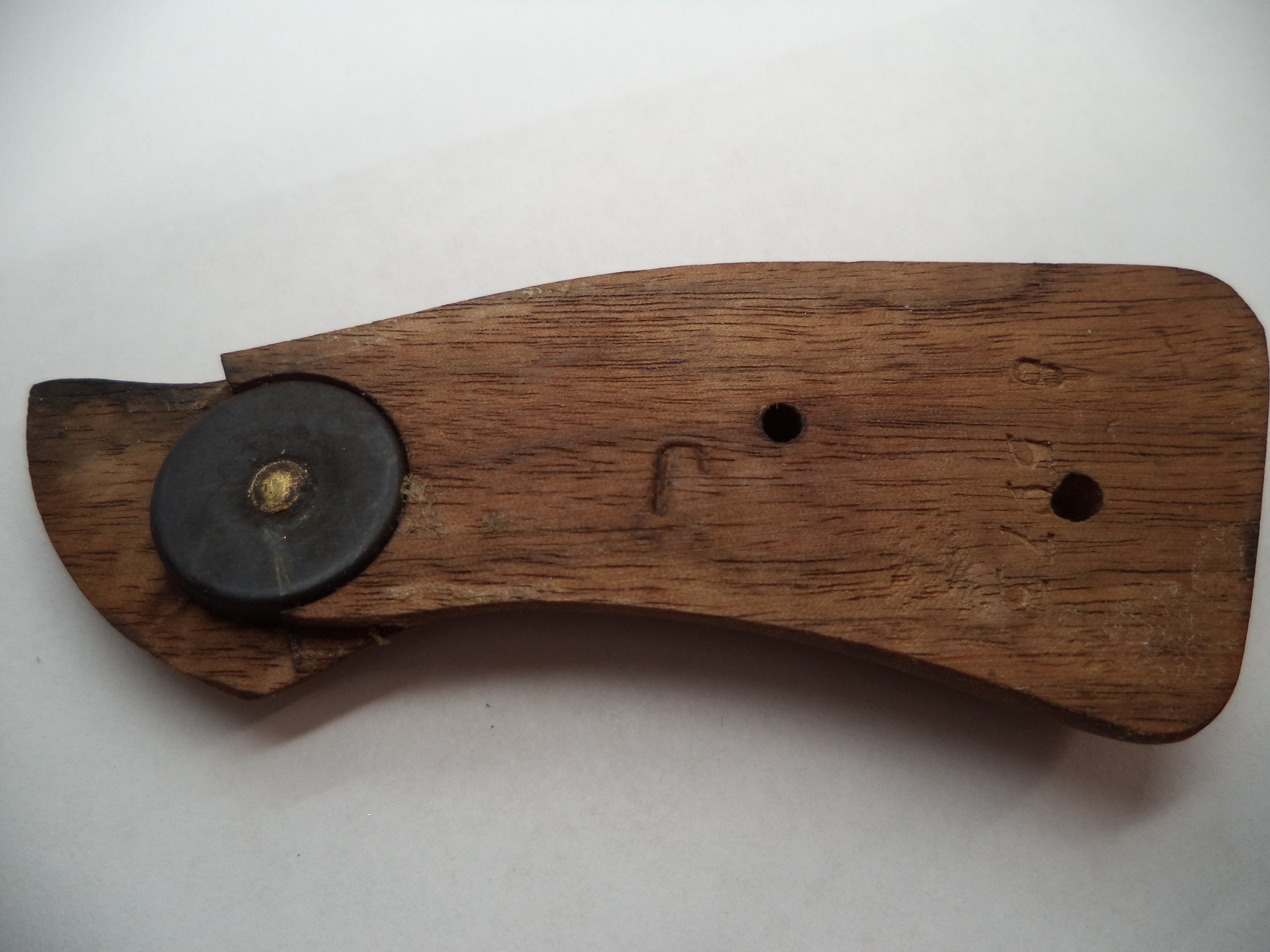 J3 Smith & Wesson J Frame Square Butt Right Side Panel Only Wood Used Part