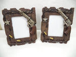 Revolver Decor Pack 5 Items Total- Picture Frame, Switch & outlet cover, Hunting