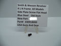 S&W K L N Frame All Models Side Plate Screw Flat Head Blued 03091B000