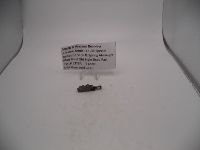 J376A Smith & Wesson J Frame Model 37 .38 SPL Rebound Slide & Spring Airweight Used