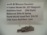 66143 Smith & Wesson K Frame Model 66 Rebound Slide & Spring Used .357 Magnum