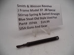 J374A Smith & Wesson J Frame Model 37 .38 SPL Stirrup Spring & Swivel Airweight Used