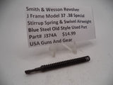 J374A Smith & Wesson J Frame Model 37 .38 SPL Stirrup Spring & Swivel Airweight Used