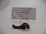 M410C Smith & Wesson Pistol Model 410 Trigger  40 S&W Blue Steel  Used Part