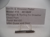 M410D Smith & Wesson Pistol Model 410 Plunger & Spring for Drawbar  40 S&W  Used Part