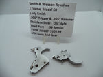 J60107 Smith & Wesson J Frame Model 60  Lady Smith.38 Special .300 Trigger & .265 Hammer Used