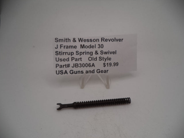 JB3006A Smith & Wesson J Frame Model 30 Stirrup Spring Swivel Used  Old Style