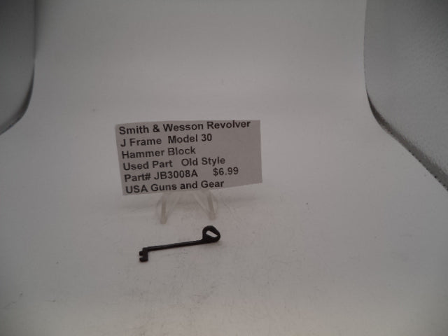 JB3008A Smith & Wesson J Frame Model 30 Hammer Block Used Old Style