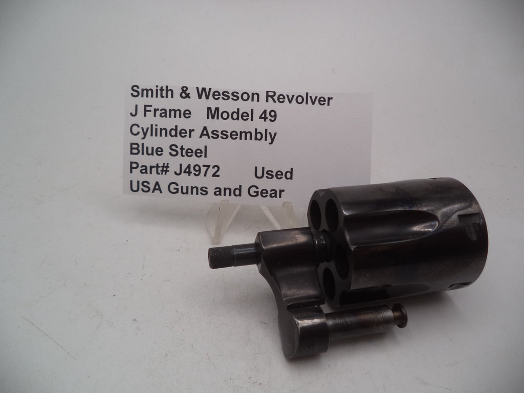 Smith & Wesson Revolver J Frame Model 49 Cylinder Assembly Used J4972
