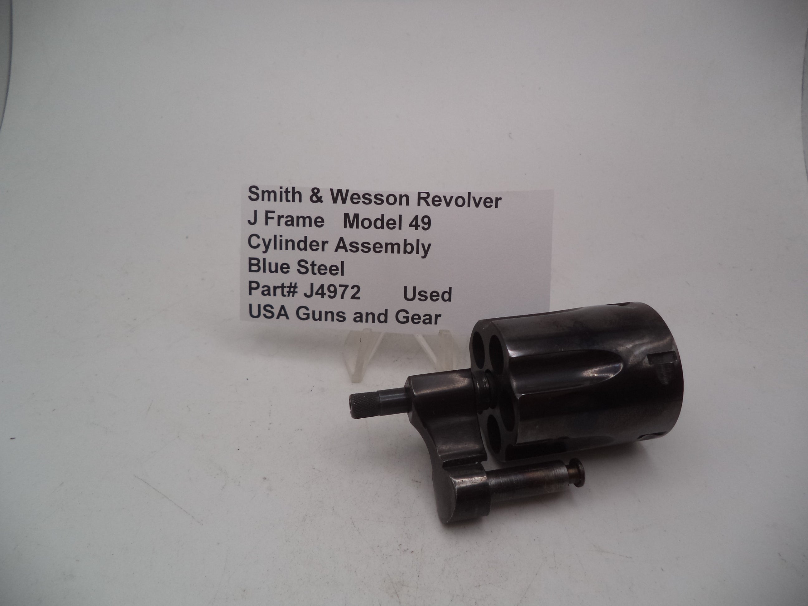 Smith & Wesson Revolver J Frame Model 49 Cylinder Assembly Used J4972