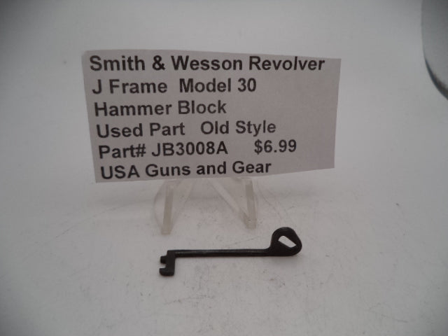 JB3008A Smith & Wesson J Frame Model 30 Hammer Block Used Old Style