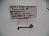 JB3008A Smith & Wesson J Frame Model 30 Hammer Block Used Old Style