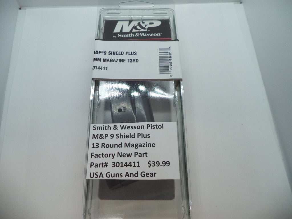 Smith & Wesson Shield Plus Magazine - 13 Round 9mm - Factory OEM 3014411