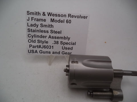 J6031 Smith & Wesson J Frame Model 60 .38 Special Cylinder Assembly Used