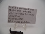 M410K Smith & Wesson Pistol Model 410 Disconnector Assembly 40 S&W  Used Part