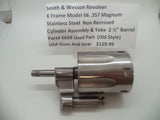 6668 Smith & Wesson K Frame Model 66 Cylinder Assembly Used .357 Magnum