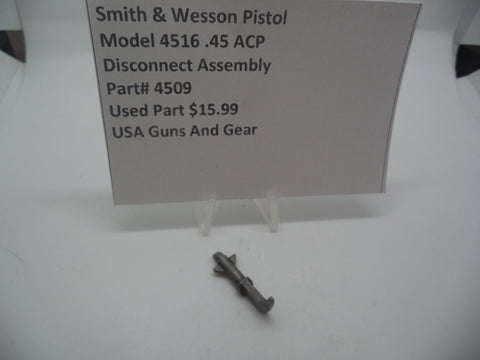 4509 Smith & Wesson Pistol Model 4516 Disconnect Assembly Used Part .45 ACP S&W