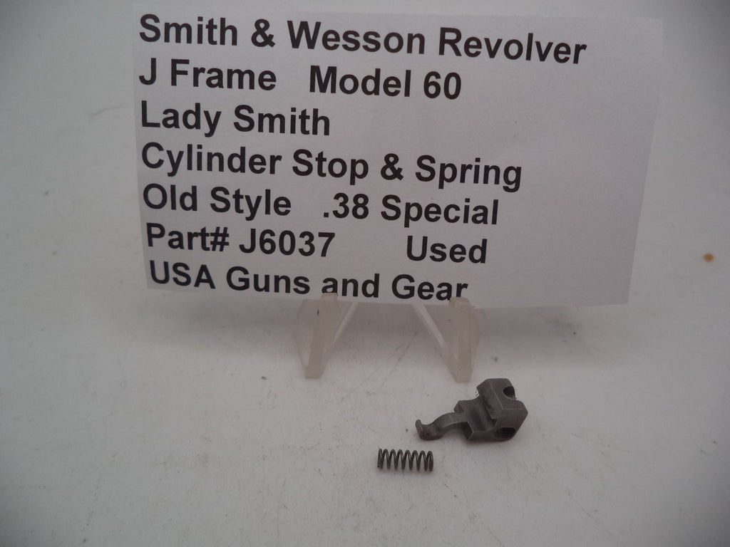 Smith & Wesson J Frame Model 60 Lady Smith Cylinder Stop & Spring .38 Special Used - J6037