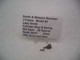 J6037 Smith & Wesson J Frame Model 60  Lady Smith.38 Special Cylinder Stop & Spring