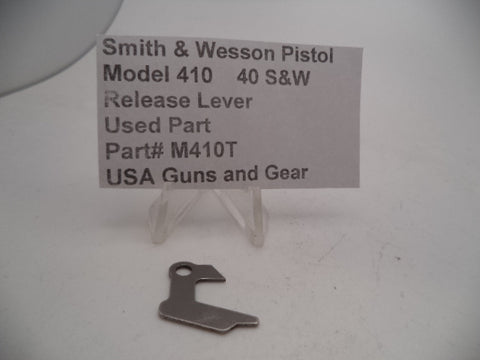 M410T Smith & Wesson Pistol Model 410 Release Lever 40 S&W  Used Part
