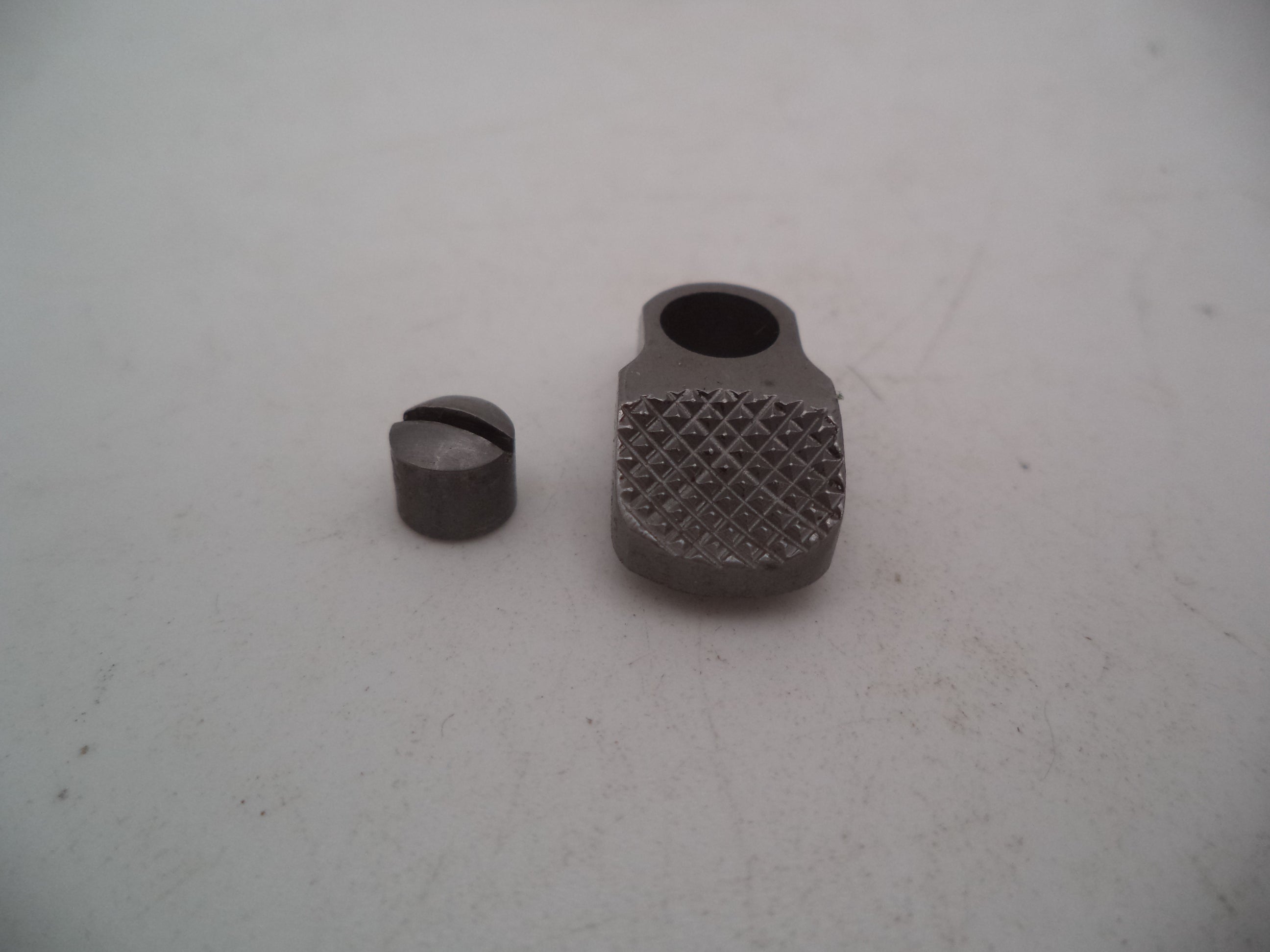 J6035 Smith & Wesson J Frame Model 60 Used Thumb Piece & Nut Stainless