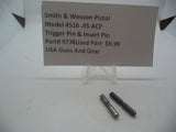 977A Smith & Wesson Model 4516  .45 ACP Trigger Pin & Insert Pin Used Parts