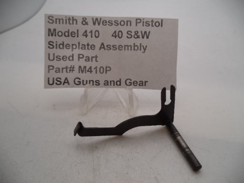 M410P Smith & Wesson Pistol Model 410 Sideplate Assembly 40 S&W  Used Part