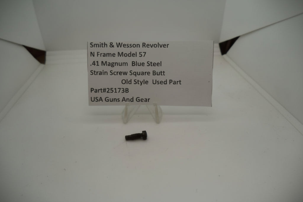 Smith & Wesson Revolver N Frame Model 57 Strain Screw Square Butt .41 Magnum Used 29173B