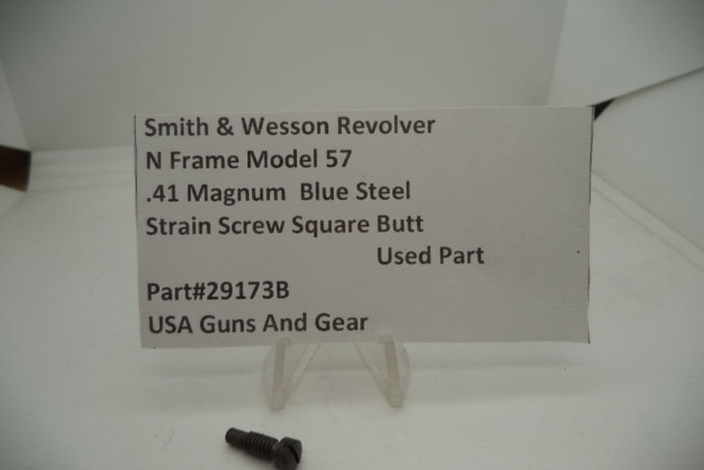 Smith & Wesson Revolver N Frame Model 57 Strain Screw Square Butt .41 Magnum Used 29173B