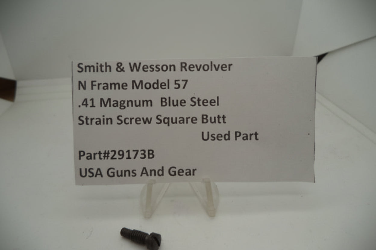 Smith & Wesson Revolver N Frame Model 57 Strain Screw Square Butt .41 Magnum Used 29173B