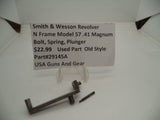 29145A Smith & Wesson Revolver N Frame Model 57 Bolt, Spring & Plunger .41 Magnum  Used