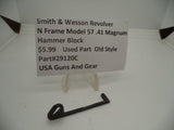 29120C Smith & Wesson Revolver N Frame Model 57 Hammer Block .41 Magnum  Used